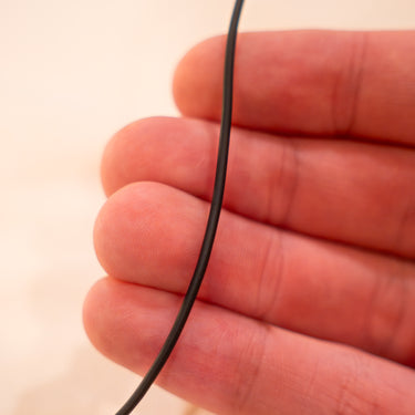 1.3 mm ultra thin soft TPE OP1 8K replacement cable shown for flexibility and low drag