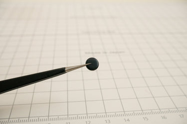 Single rounded PTFE mouse skate detail